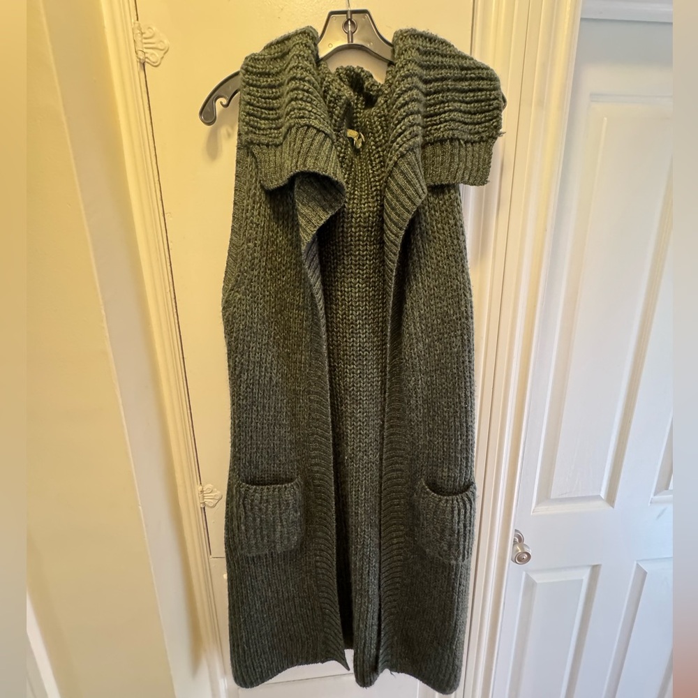 Prana Tank-top wool Sweater, size M